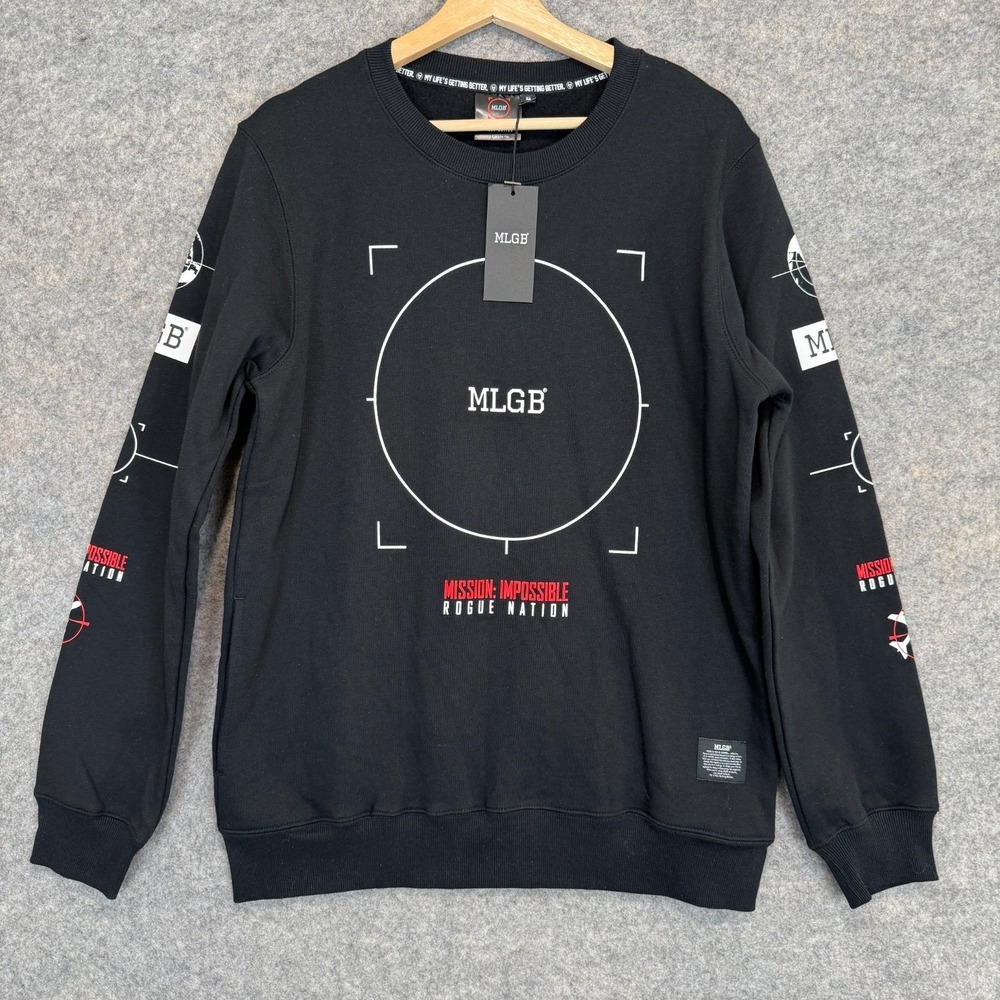 Mission Impossible Rogue Nation 2015 Promo Staff Sweatshirt Adult XL MLGB‎ RARE